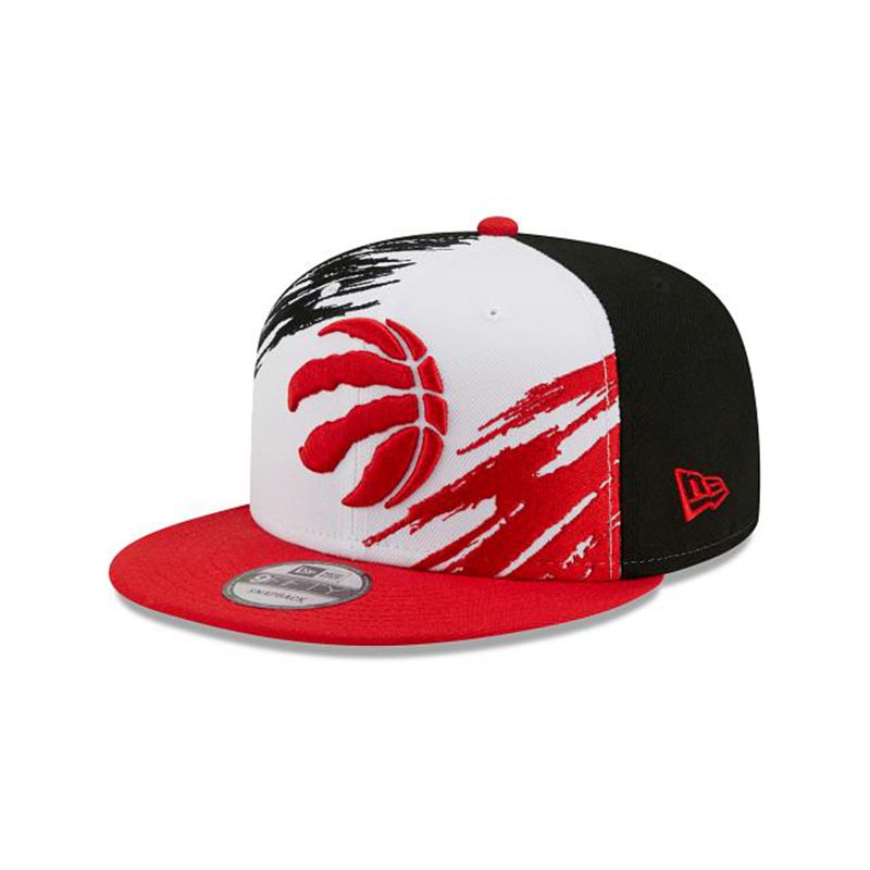 NBA Toronto Raptors Splatter 9Fifty Snapback (GVJ8112) - Black New Era Caps